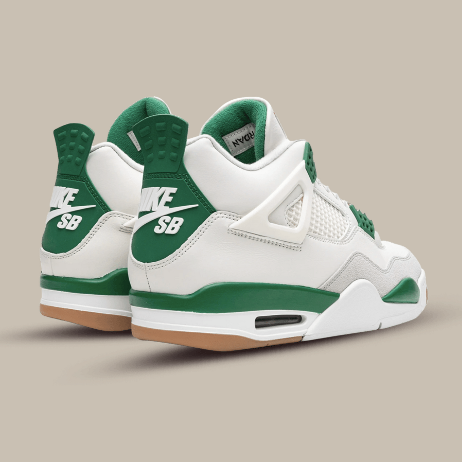 Retro store pine green
